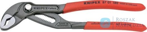 Szczypce nastawne do rur Cobra, 2 cal, 250 mm, 87 01 250, KNIPEX