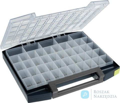 Walizka na drobne elem. z poliweglanu boxxser 55 5x10-45,kolor niebieski raaco