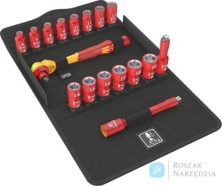 Zestaw nasadek 3/8" ZYKLOP  VDE , 17-częściowy Wera