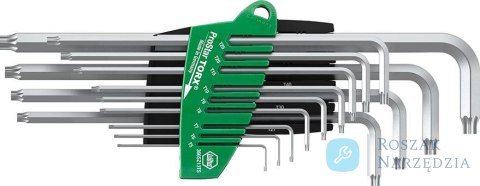 Zestaw kluczy trzpieniowych kątowych TORX®, T5-T45mm 13-częściowy Wiha