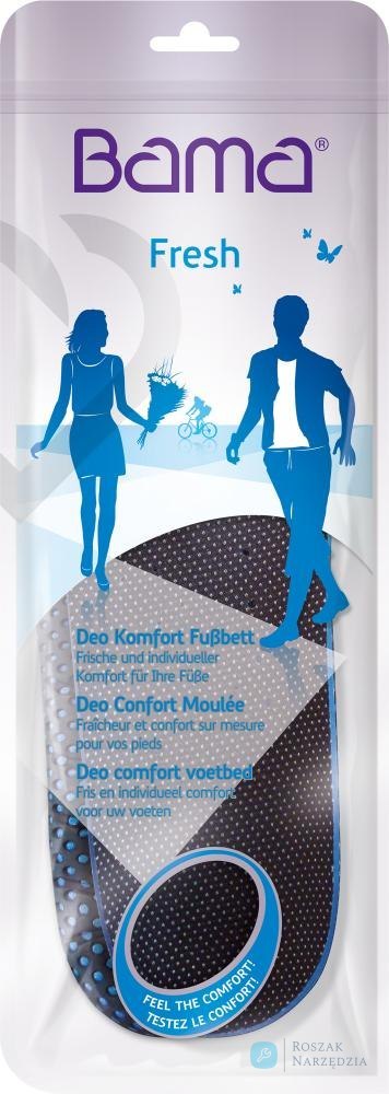 Wkładki do butów Deo comfort, pianka memory, rozmiar 37