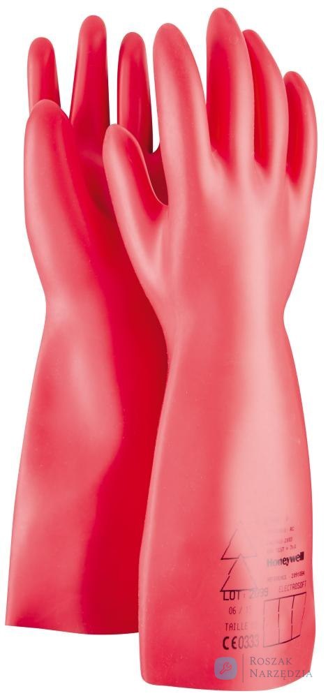 Rękawice Electrosoft Latex, 410mm, 1000V, roz.10
