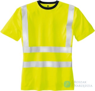 Koszulka odblaskowa HOOGE, żółta fluorescencyjna, rozmiar 2XL
