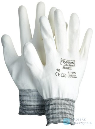 Rękawice montażowe HyFlex 11-600, rozmiar 8 Ansell (12 par)