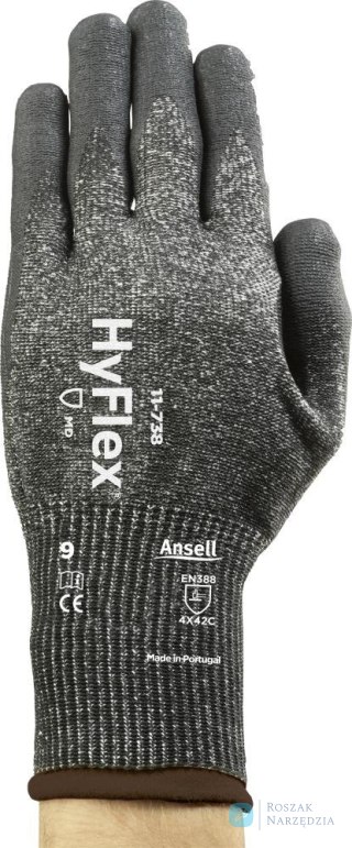 Rękawice antyprzecięciowe HyFlex 11-738, rozmiar 11 Ansell