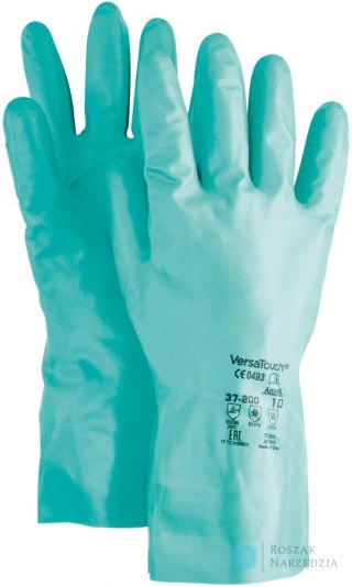 Rękawice chemiczne VersaTouch 37-200, rozmiar 9 Ansell (12 par)