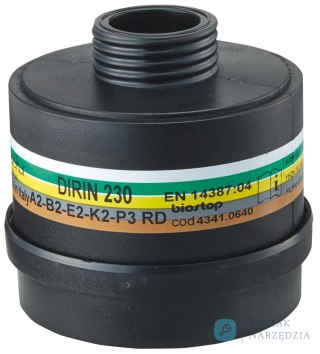 Filtr kombi Dirin 230 multigrade, ABEK2-P3R D