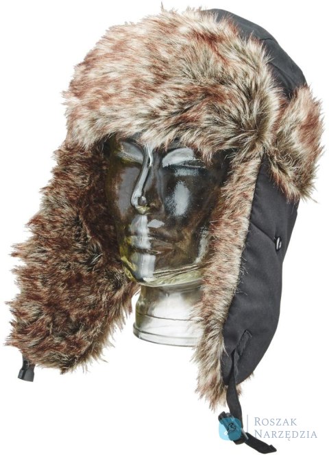 Czapka Aviator, rozmiar 58, czarna