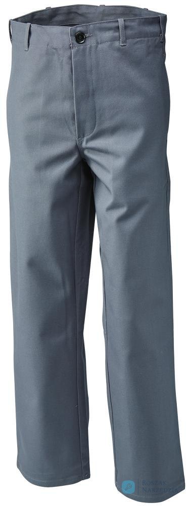 Spodnie spawalnicze, rozmiar 54, 360 g/m², szare