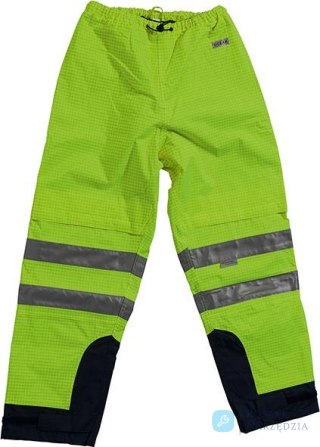 Spodnie Multinormbund rozmiar XL, żółte/niebieskie