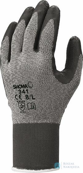 Rękawice montażowe szare 341-9/XL