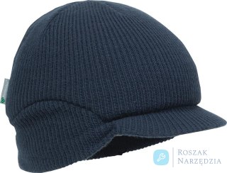 Czapka dzianinowa F.B.3 Beanie, granatowa