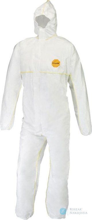Kombinezon jednorazowy Tyvek 200 EasySafe, rozmiar 2XL, biały