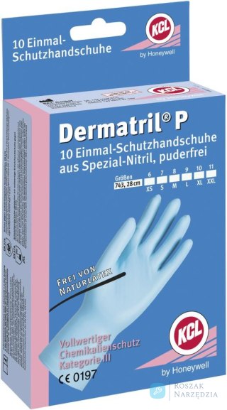 Rękawice Dermatril P746, roz.7(opak. 10 szt.)