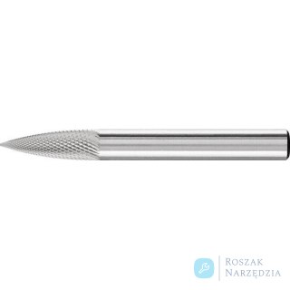 Pilnik obrot.węglikowy łukowy ostry 0618, MICRO 6mm 6x18mm Pferd