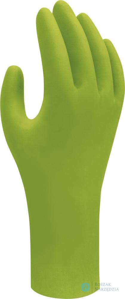 Rękawice jednorazowe, nitrylowe, 7570, rozmiar L(8-9), opak. 100szt.