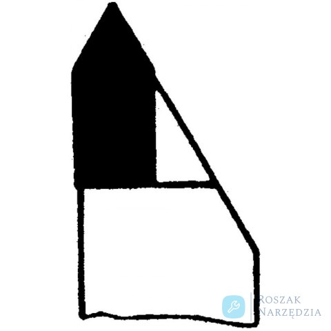Nóż tokarski węglikowy podob.do DIN282,prawy 32x32x180mm P25/30 WILKE