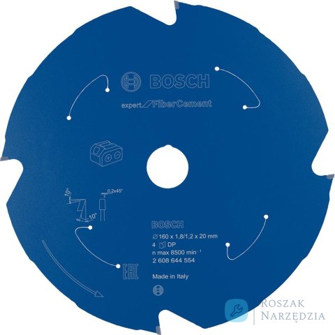 Tarcza pilarska węglikowa Expert 165x1.8/1.2 Bosch