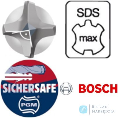 Wiertło udarowe SDS max8x 25x800x920mm EXPERT Bosch