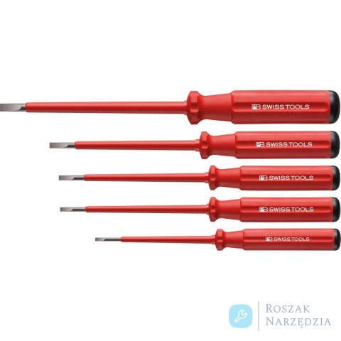 Zestaw wkrętaków  VDE  5-cz., płaskich w kartonowym pudełku Classic PB Swiss Tools