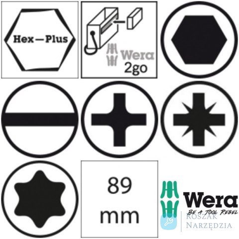 Zestaw bitów KK400 Wera