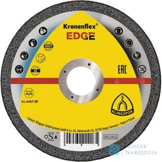 Tarcza do cięcia EDGE Special 125x1,2mm prosta Klingspor (25 szt.)