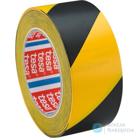 Tesa 4169 żółto-czarna taśma ostrzegawcza 33mx50mm