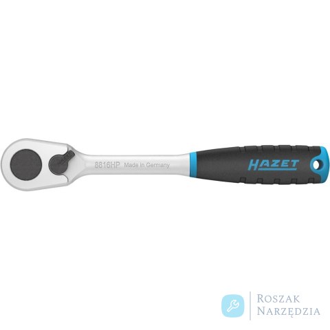 Grzechotka dwukierunkowa 3/8", z przełącznikiem dźwigniowym, 8816HP HAZET