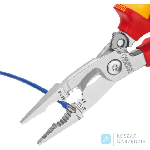 Szczypce elektroinstalacyjne  VDE , TT, 200mm, 13 96 200 T, KNIPEX
