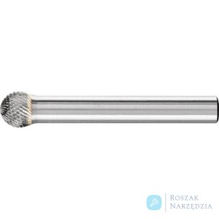 Pilnik obrot.węglikowy kulisty 0807 MICRO 6mm 8x 7mm Pferd