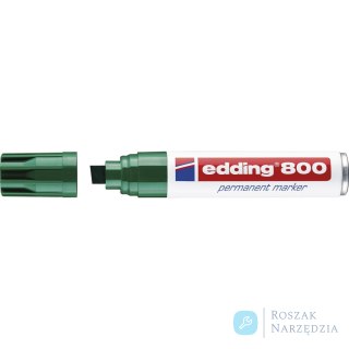 Marker permanentny 800 zielony Edding