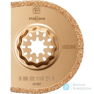 Tarcza pilarska segment. SL 75x2,2mm VE 1 Fein