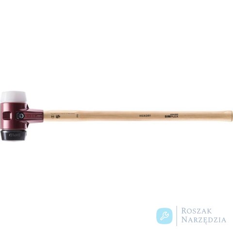 Młot kowalski SIMPLEX 80mm guma/Superp. Halder miękki