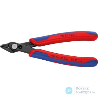Szczypce tnące boczne dla elektryków, 125mm, F8, 78 81 125, KNIPEX