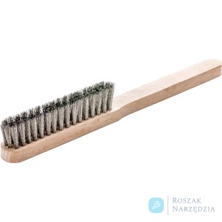 Szczotka dla mechaników precyzyjnych V4A drut falist.4-rzęd.15mm Lessmann