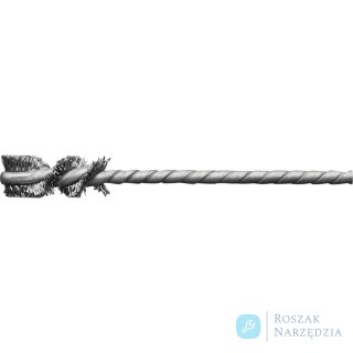 Szczotka do rur micro, drut stalowy  Ø10x25/90 mm, S3,8mm Lessmann