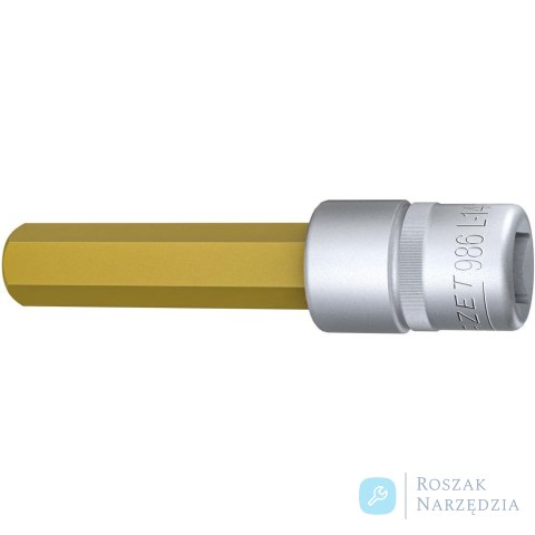 Nasadka wkrętakowa 1/2" 6-kątna z kulką, 14x100mm, 986L-14 HAZET