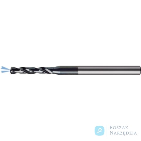 Wiertło miniaturowe WN pełnowęglikowe TiALN,chłodzenie wewnętrzne 5xD3,00mm GÜHRING
