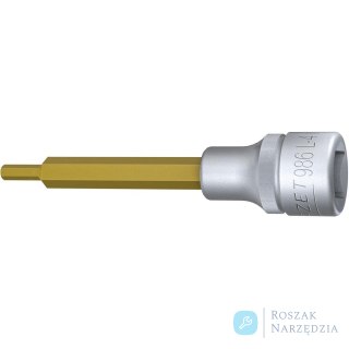 Nasadka wkrętakowa 1/2" 6-kątna z kulką, 4x100mm, 986L-4 HAZET