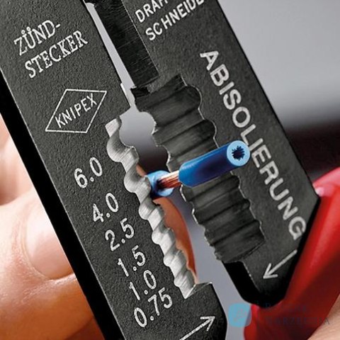 Szczypce do zagniatania, 1,5-6mm, 240mm, 97 32 240, KNIPEX
