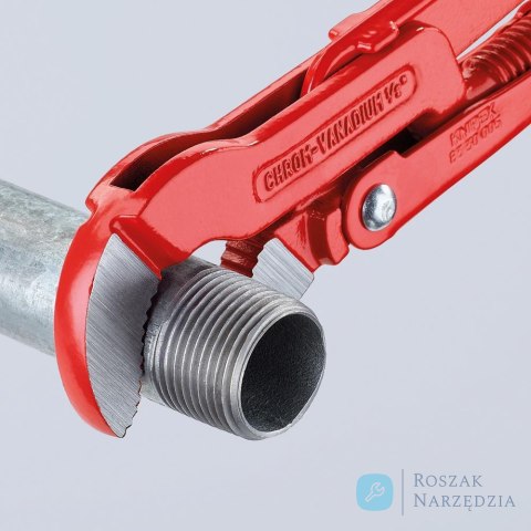 Klucz nastawny - szczypce do rur 1 cal, 320 mm, szczęki S, 83 30 010. KNIPEX