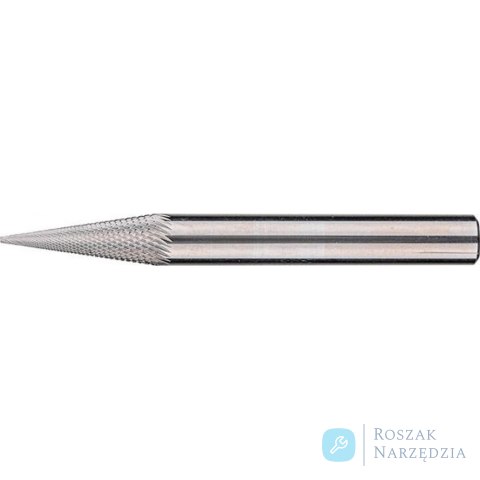 Pilnik obrot.węglikowy stożek ostry 0618 MICRO 6mm 6x18mm Pferd