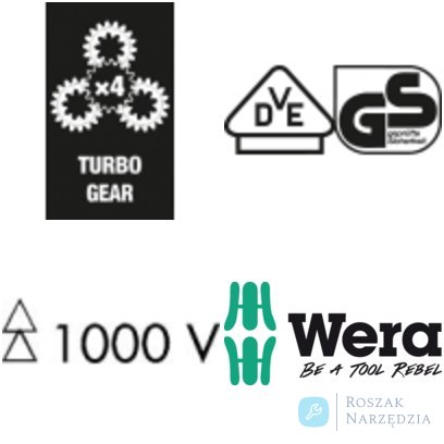 Rękojeść wkrętaka, Kraftform Turbo  VDE 