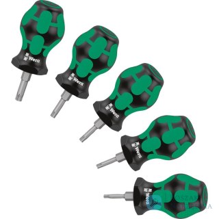 Zestaw wkrętaków Stubby 5-cz. Torx Wera Wera