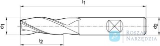 Tarcza pilarska do metaluHSS D1838B 125x3,00x22 48 zebow Stark