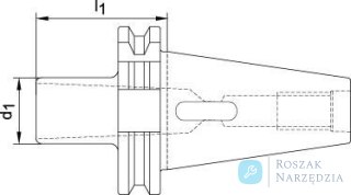 Tuleja redukc. DIN69871A,ksztalt D SK50/MK4 HAIMER