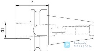 Tuleja redukc. JISB6339ADksztalt D BT50/MK3 HAIMER