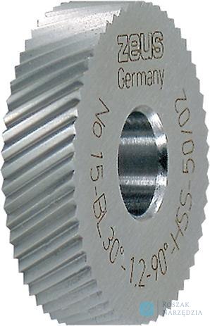 Rolka do radełkowania DIN403 PM BR30 25x6x8mm, podziałka 1,2 mm ZEUS