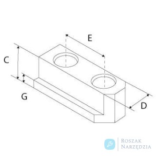 Nakrętka teowa do BT/B/BB 208 Kitagawa