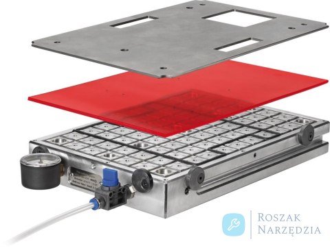 Podciśnieniowa płyta mocujące Raster 25mm 300x400x9mm AMF